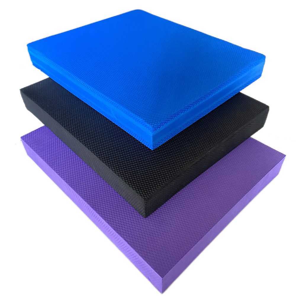 Soft balance pad TPE yoga pad foam exercise pad thick balance pad fitness yoga pilates balance board for physical therapy W240906