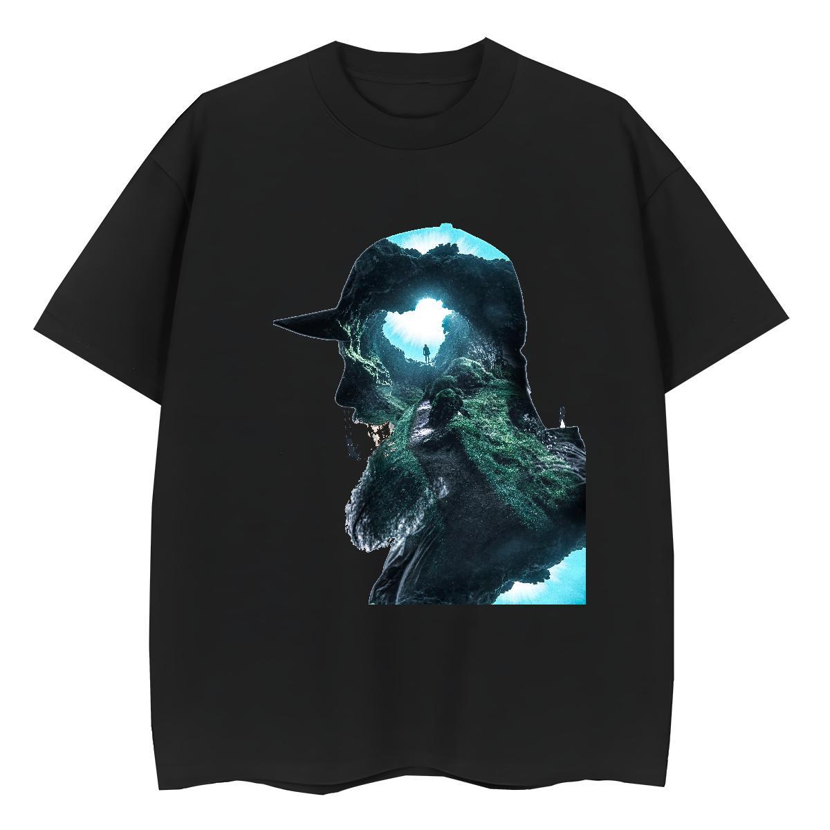 2024 DIY Woman T Shirts 230g 100% Cotton Comfortable Sport portrait Unisex Tshirts Designer Nice Customized Print Tee Shirt
