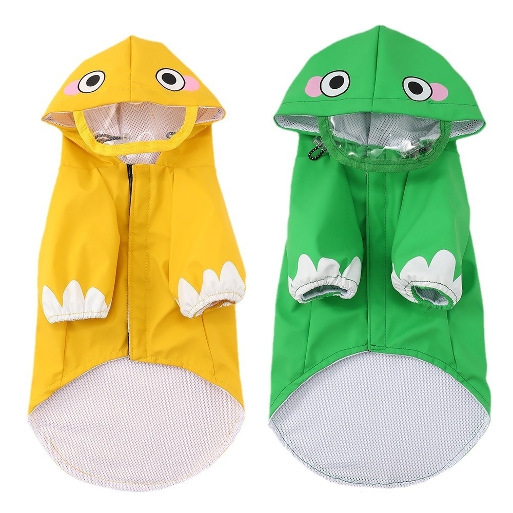 New Dinosaur Shaping Clothes Dog Raincoat Bibear Teddy corgi Dog Clothes Dog Clothes