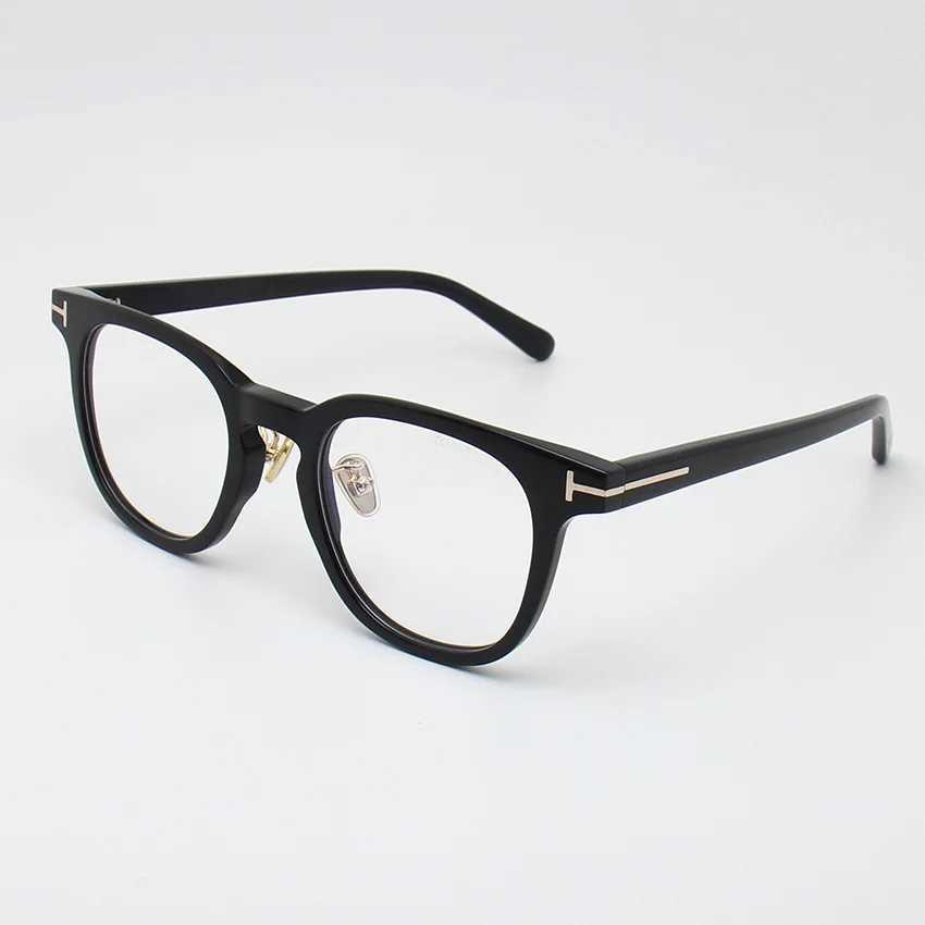 TF5922 Square Glass Frame Myopia Frame Flat Glass Frame Imported T-shaped Metal Will Not Change Color W240906