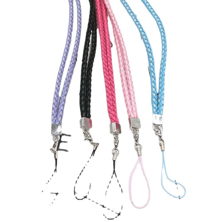 Hot selling woven hanging rope, woven long hanging rope, chest tag, anti fall hanging neck, men's and women's work tag, hanging chain