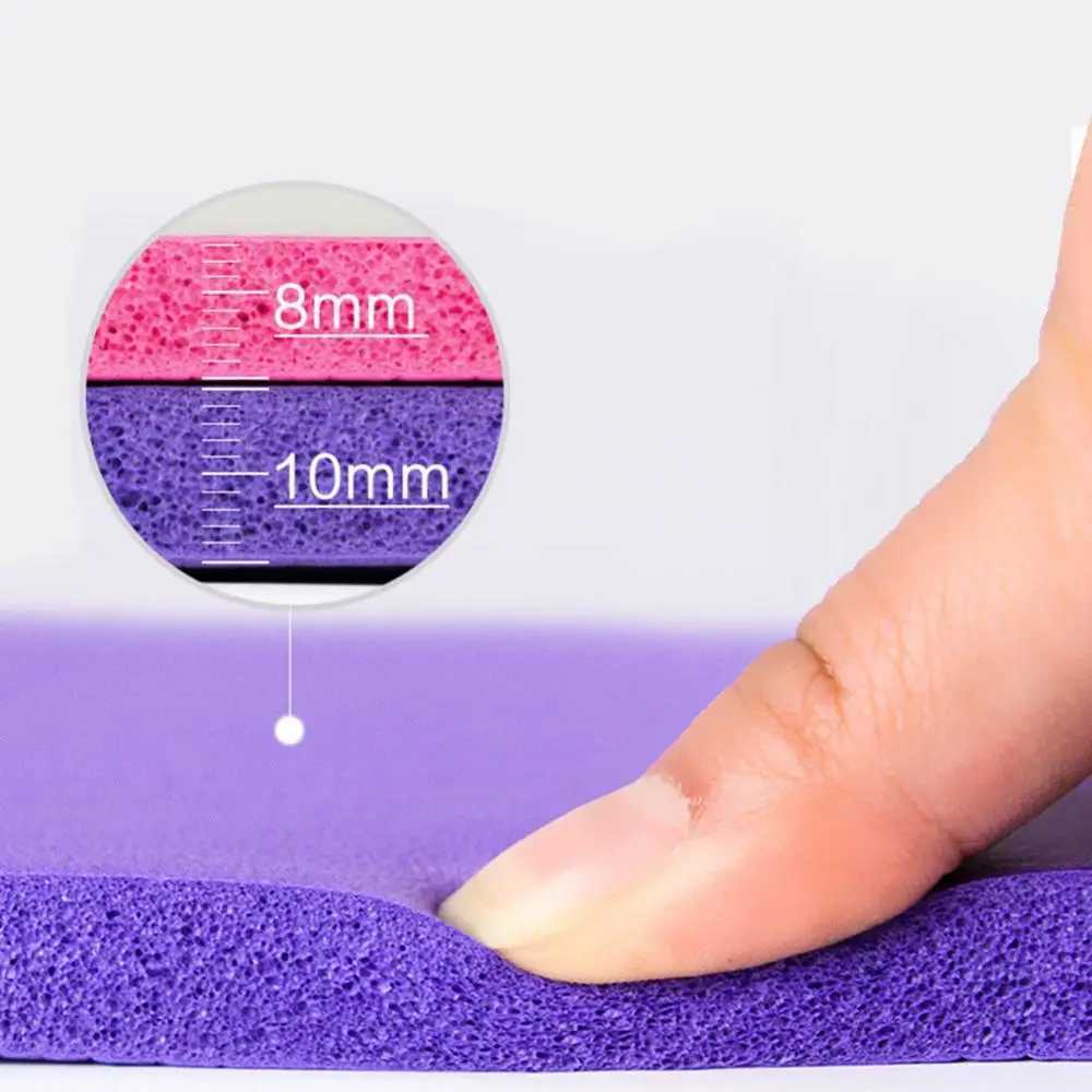 Anti slip yoga mat thick NBR yoga exercise mat home fitness exercise yoga prat mat fitness gym Pilates mat W240906