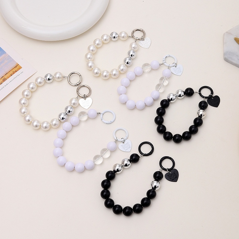 Yilian Jewelry New Acrylic Beaded Handheld Chain Phone Case Headphone Bag Accessories Women's Water Cup Hanging Rope