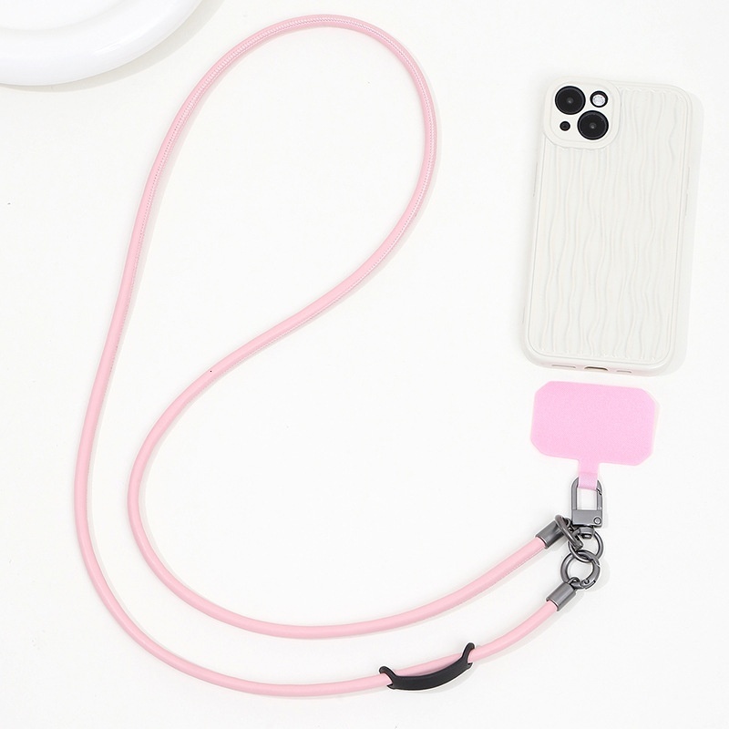6mm leather for mobile phone crossbody capable of carrying back neck, sturdy and durable, high-end camera strap rope, anti loss hanging rope