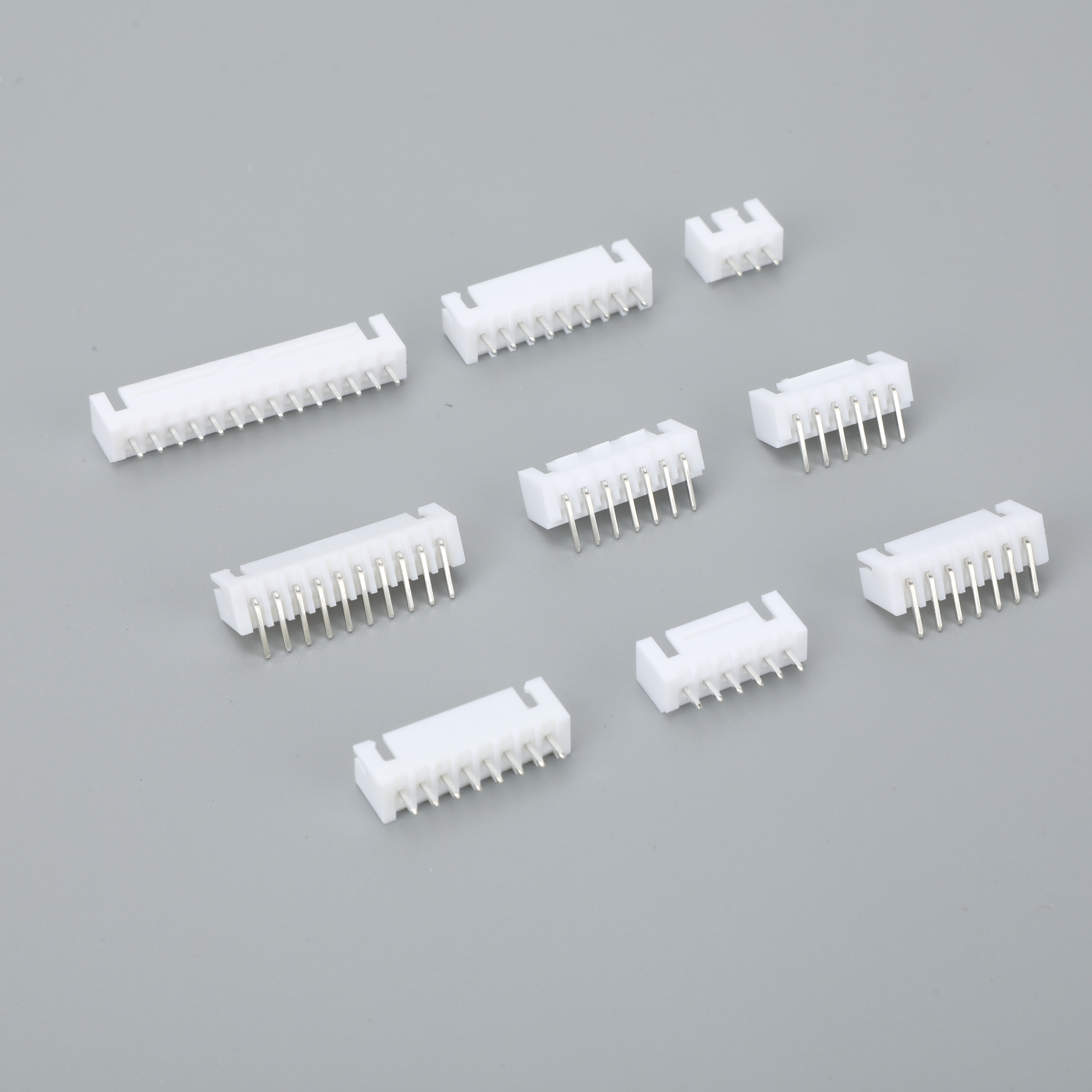 High Durability Waterproof Pitch Pin Sockets Versatile Straight or L-Shape Configurations in Single/Double Rows