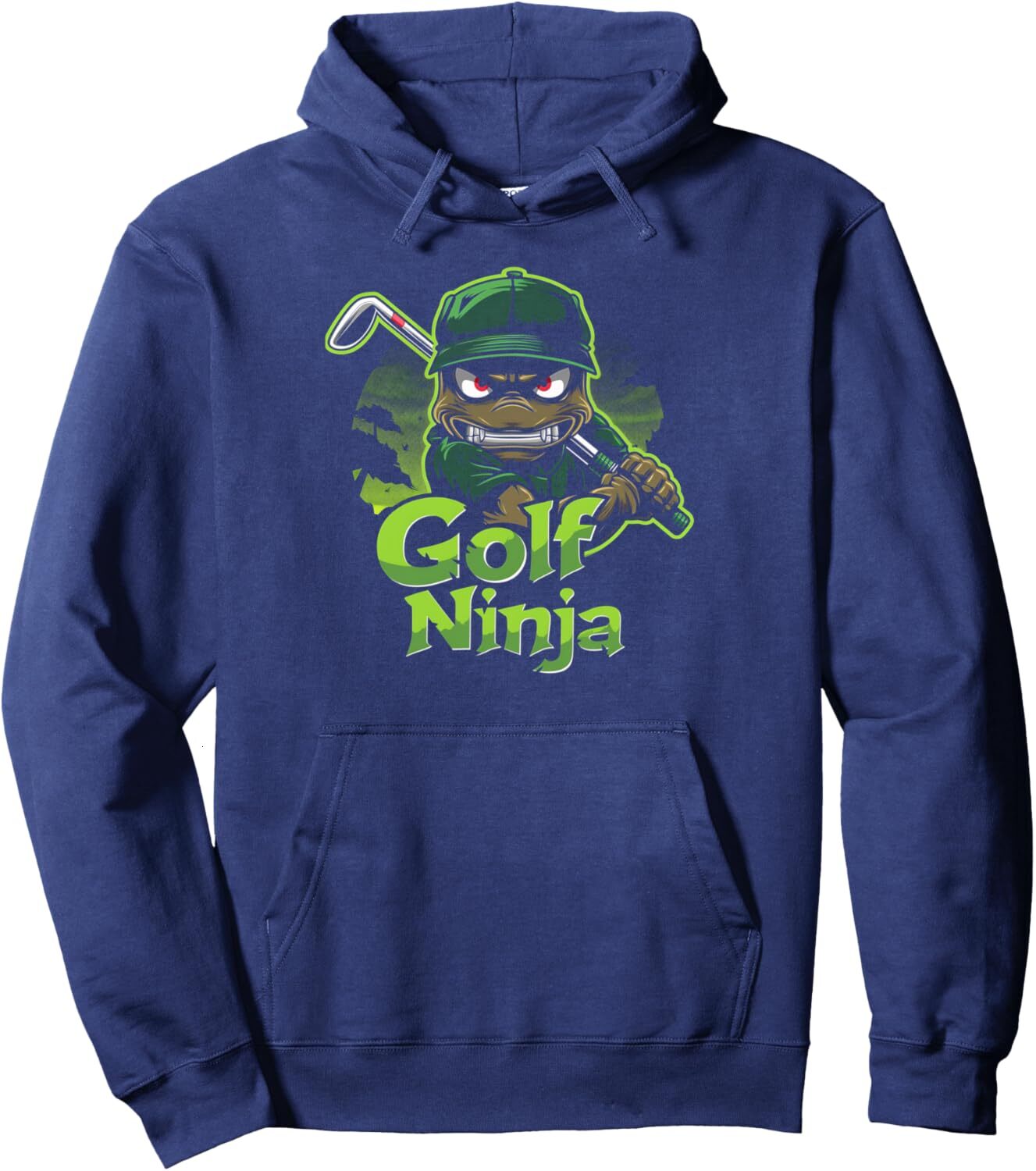 Hoodie for Mens Womens Golf Ninja Funny Golfer Dad Gifts Idea Graphic Tees Pullover Hoodie Graphic Hoodies sweatshirt Pullover Long Sleeve