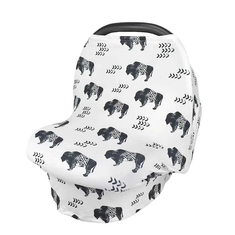 Baby shopping cart cover breast feeding cart cover ceiling multi-purpose stretch feeding baby food and grocery cart cover W240907