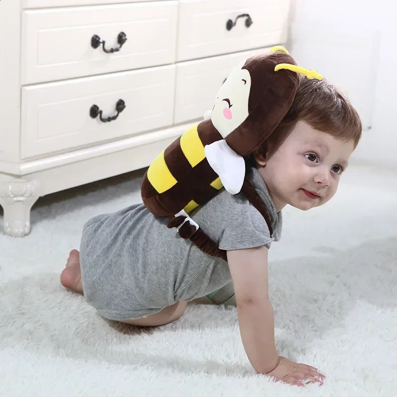 Baby Head Protection Pad Toddler Headrest Pillow Baby Neck Cute Wings Nursing Drop Resistance Cushion Baby Protect Cushion 240906