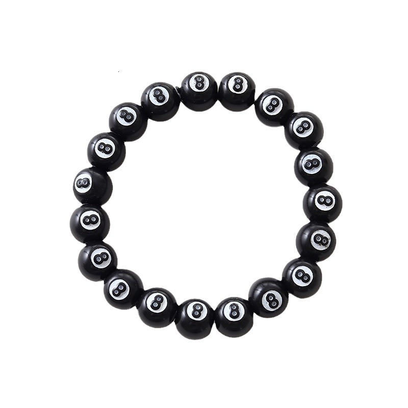 Acrylic Ball Bead Creative Versatile Basketball Football Fan Support Bracelet