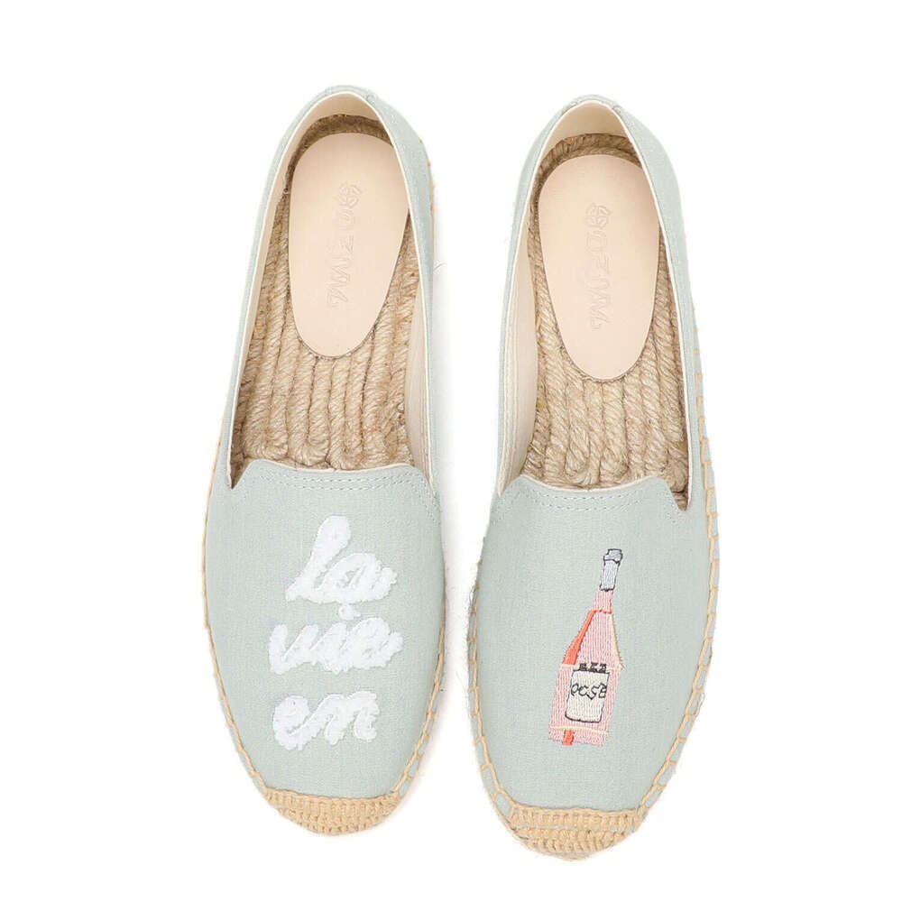 Espadrilles Women Fashion Hemp Flat Office Shoes Women Free Shipping Platform Comfortable For Work