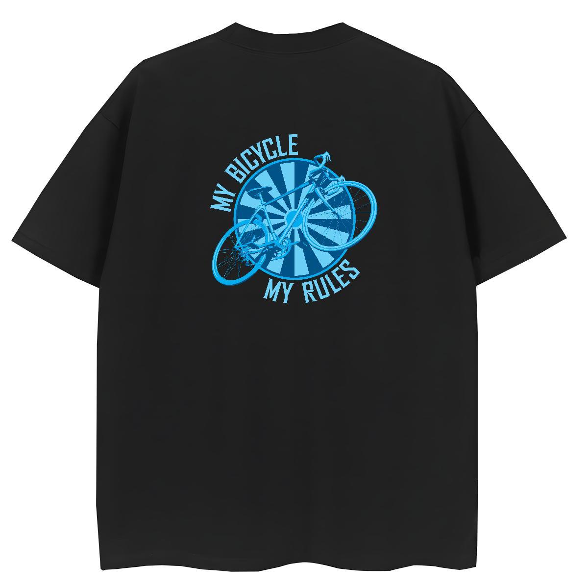 TOP Quality Women T Shirts 100% Cotton 230g Breathable Short Sleeve Hip Hop Street bicycle Woman Tshirt Female Cartoon Floral Printing Top Shirts