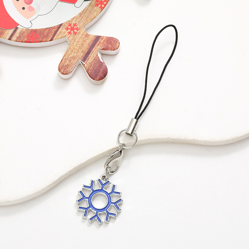 Small Gift Case Hanging Decoration Santa Claus Mini Phone Chain Jewelry Pendant Female
