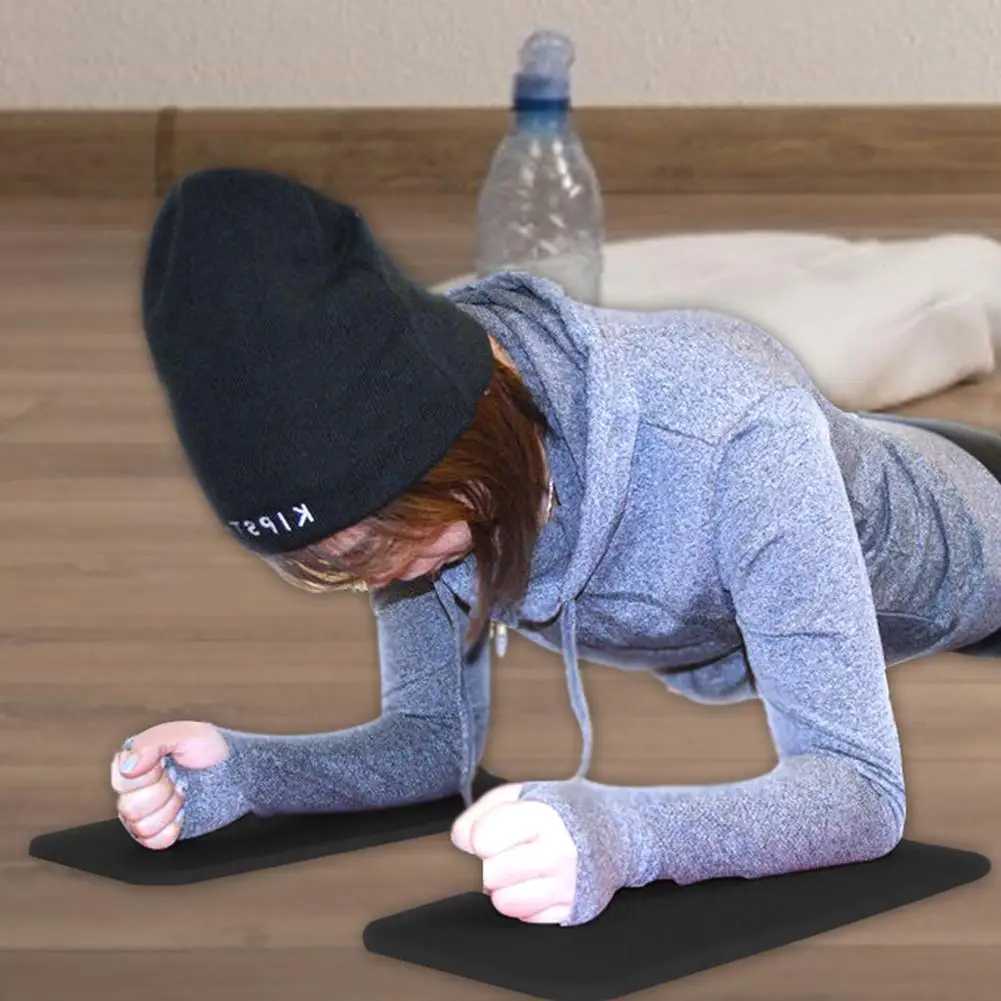 A pair of yoga mats yoga knee pads flat support pads abdominal wheel pads elbow knee pads for yoga Pilates exercises W240906