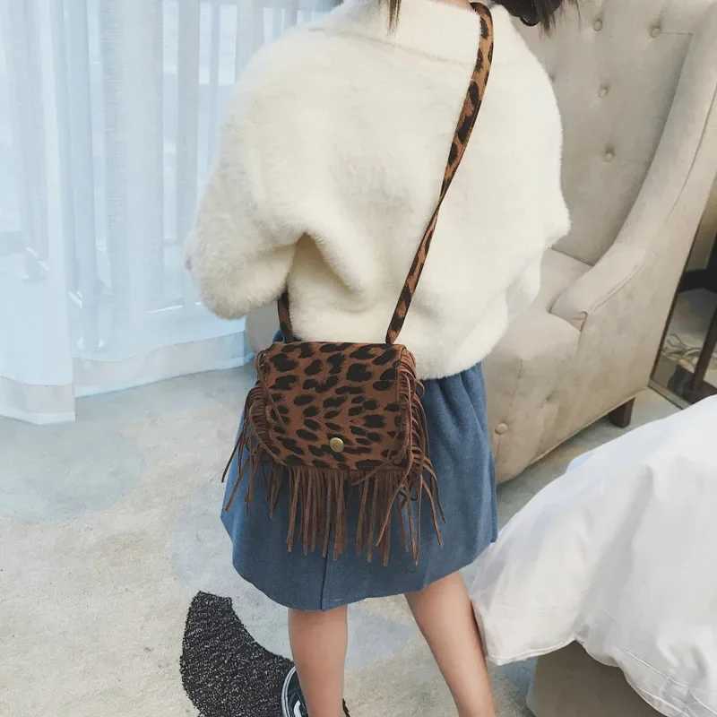 Fashion tassel small bag childrens handbag coin wallet childrens shoulder bag gift for girls pleated mini cross shaped messenger bag W240906