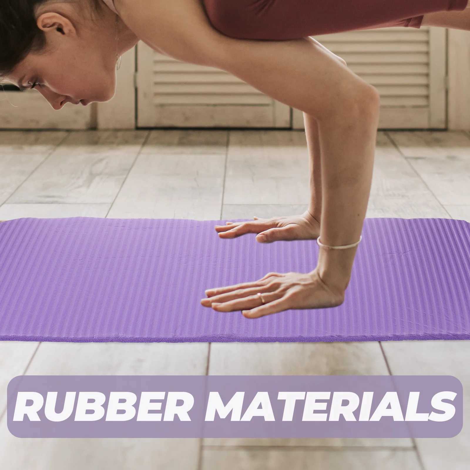Abdominal wheel pad supports elbow yoga assistance 1 piece of 60 * 25 * 15cm pad (purple) supply soft knee pad puffed food W240906