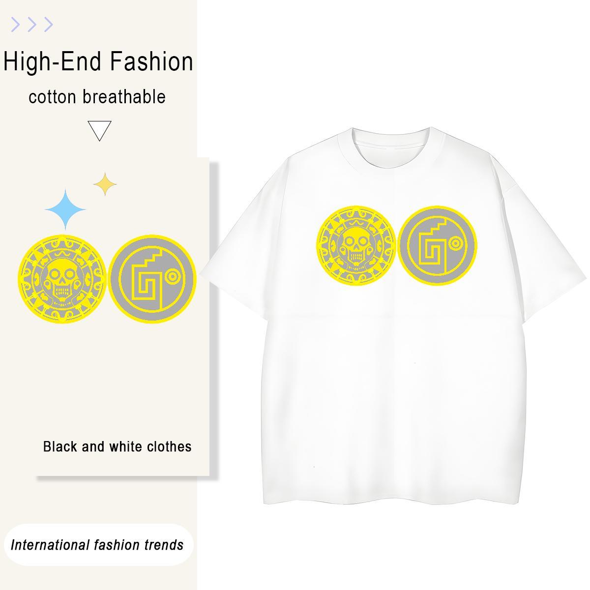 TOP Quality Woman T Shirts 230g 100% Cotton Breathable Soft Casual Sport skull Woman Tshirt Wholesale Oversized L-4XL Clothes