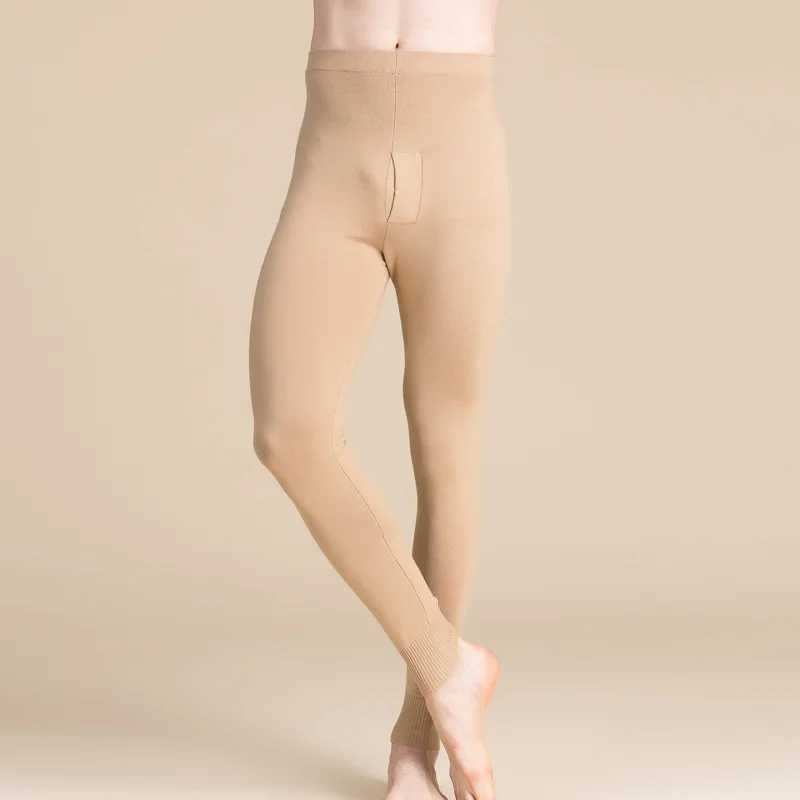 Mens silk and cashmere pants cashmere long legs thick mens pantyhose winter mens hot pants W240903