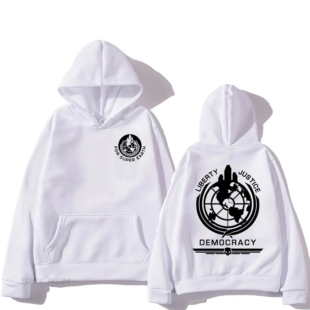 Hell Diver Hoodie Comfortable Hoodie Long Sleeve Sweater Mens/Womens Autumn/Winter Clothing Casual Graphic Printed Hoodie 240904