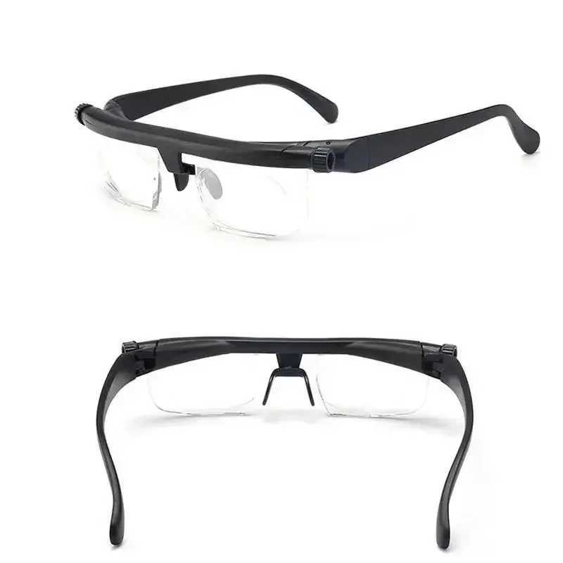Myopia Presbyopia Glasses Adjustable Prescription Universal Focus Length Correction Womens Fashion Brand Design W240907