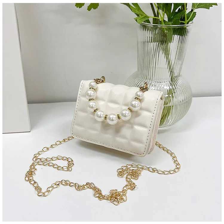 Childrens Kavay PU Cross Bag Large Capacity Casual Shoulder Bag Small Square Travel Bag W240906