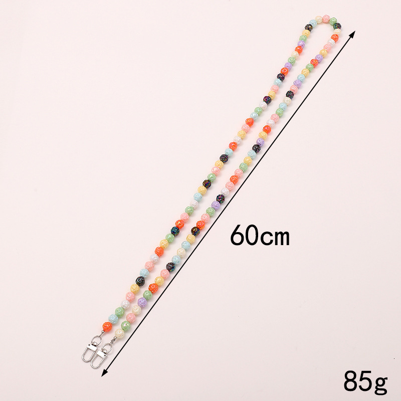 Yilian New Alien Beaded Love Cross Case Accessories Mobile Phone Hanging Rope Bag Single Shoulder Chain