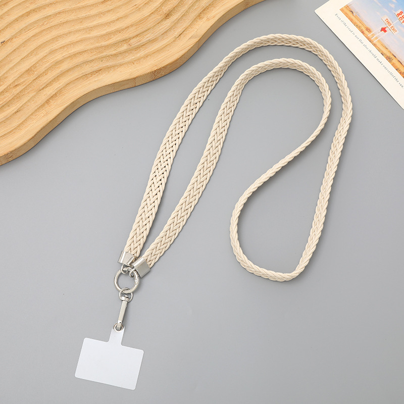 New Korean version woven rope crossbody rope, hanging accessories, anti fall mobile phone chain, small gift for women