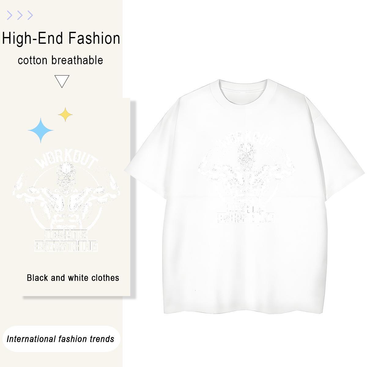 Custom T Shirts Women 100% Cotton 230g Breathable Short Sleeve Street Casual skull Woman Tshirt Free Shipping DIY Printed Tees Shirts