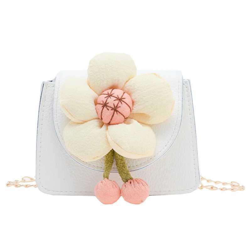 Childrens cross bag cute and fashionable butterfly chain bag flower mother childrens bag girl wallet and handbag Bolsas Para Mujeres W240906