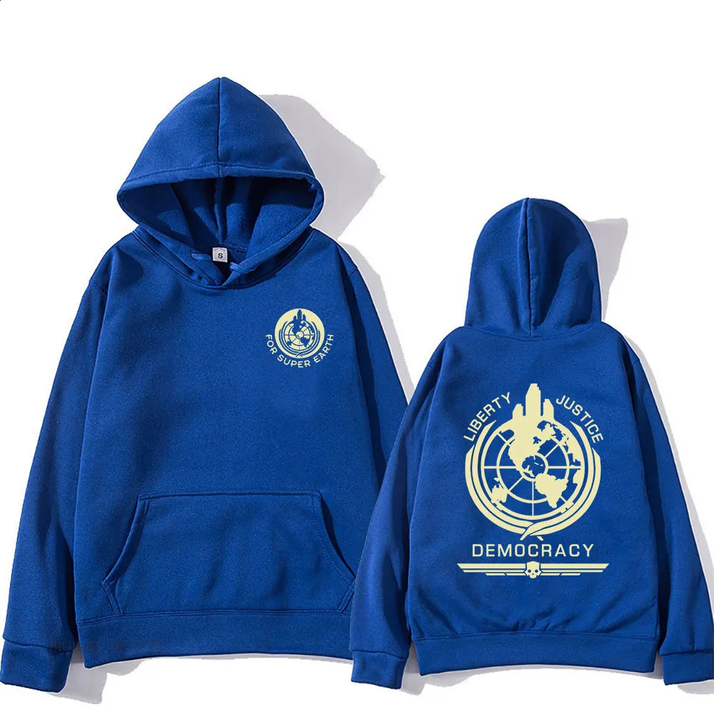 Hell Diver Hoodie Comfortable Hoodie Long Sleeve Sweater Mens/Womens Autumn/Winter Clothing Casual Graphic Printed Hoodie 240904