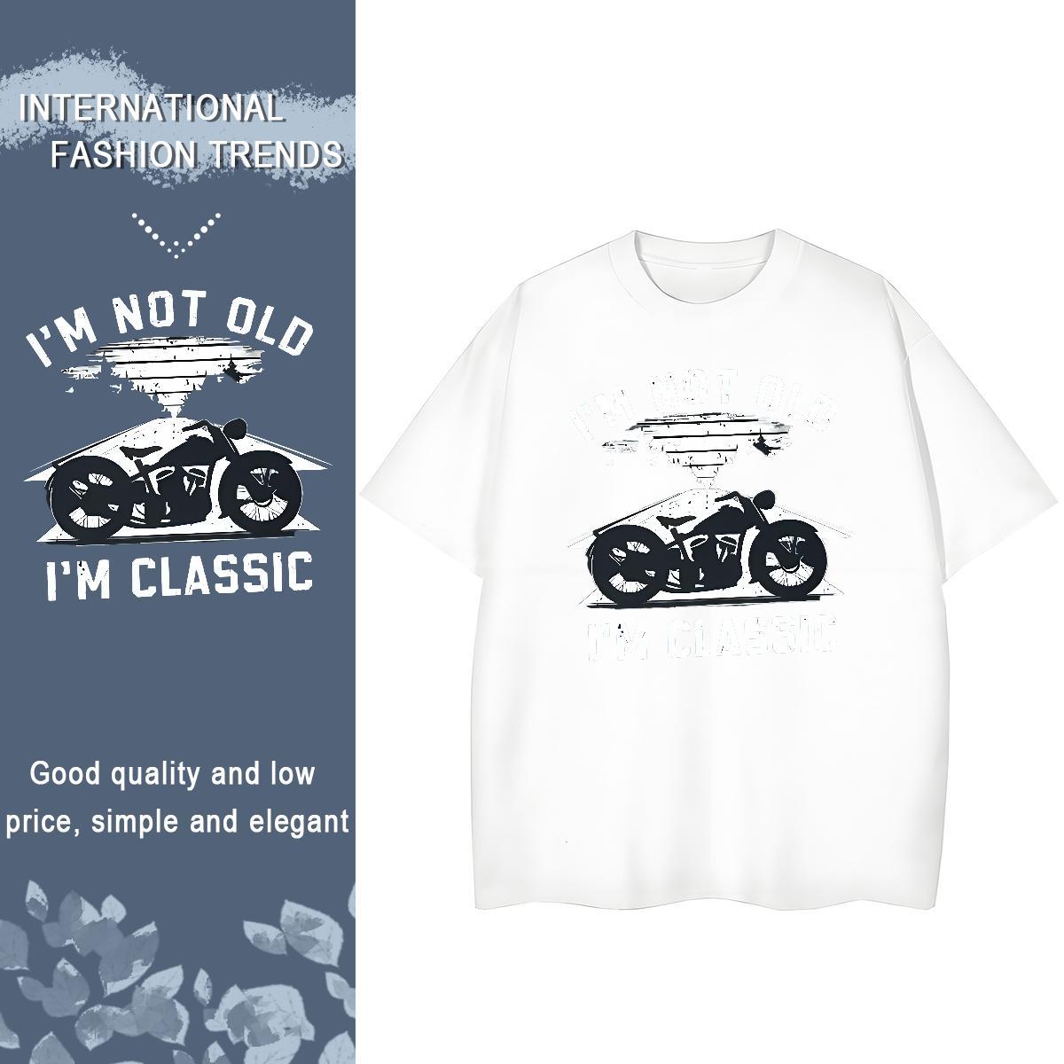 New Woman T Shirts 100% Cotton 230g Crew Neck Breathable Outdoor Motorcycle Women Tshirts Brand Anime Clothings