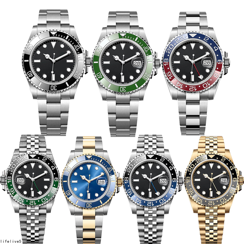 3AAA Mens Watchs 41MM Automatic 2813 Movmnt Luminous Sapphir Watrproof Sports Slf-wind Fashion Wristwatchs Montr D Lux Watch dh