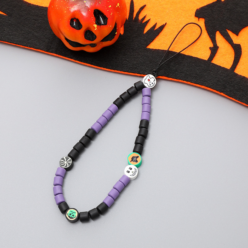 New Halloween Gift: Chain, Pumpkin Skull, Mobile Phone Case, Hanging Decoration, Pendant, Drop and Anti Dropping, Comes with Women