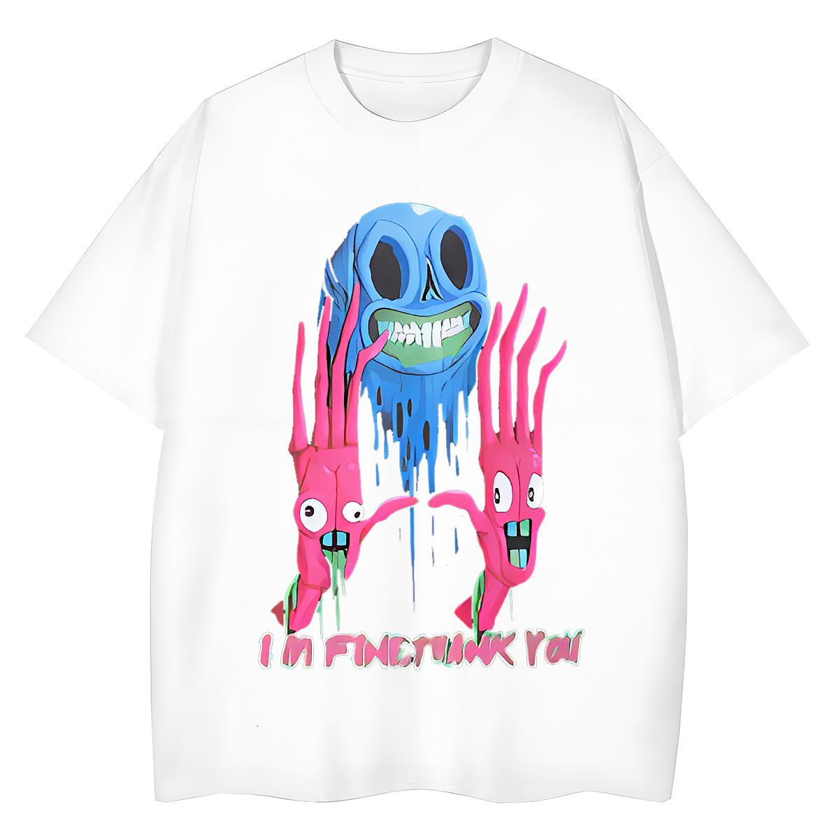 2024 T Shirt For Woman 230g 100% Cotton Breathable Short Sleeve Spring Summer skull Couples T Shirts Comfortable Black White Tees Shirts