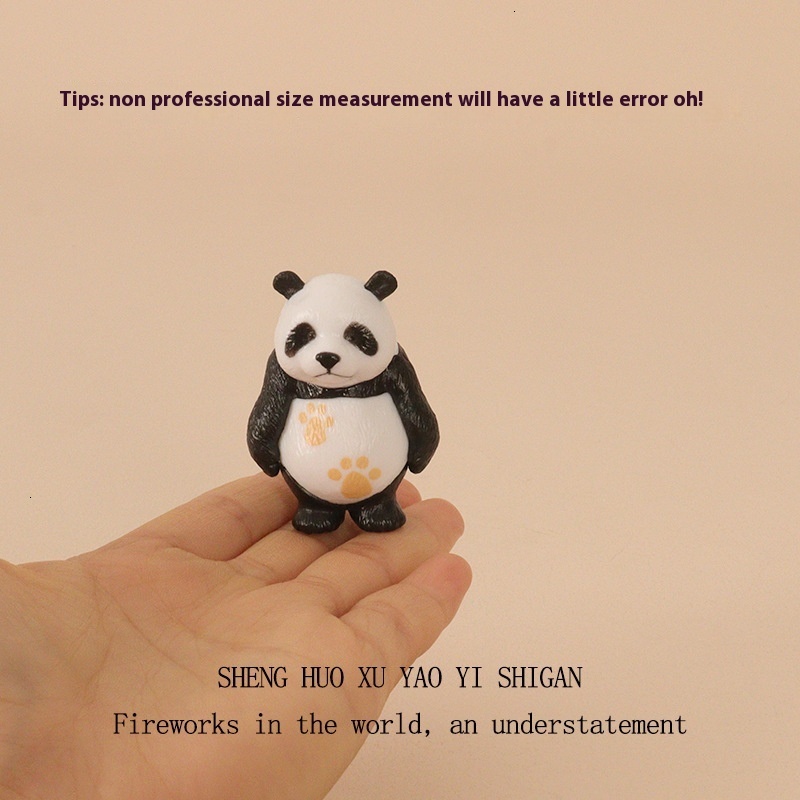 Adorable Kung Fu Panda DIY Mini Scene - Unique Car Ornament with a Touch of Fun