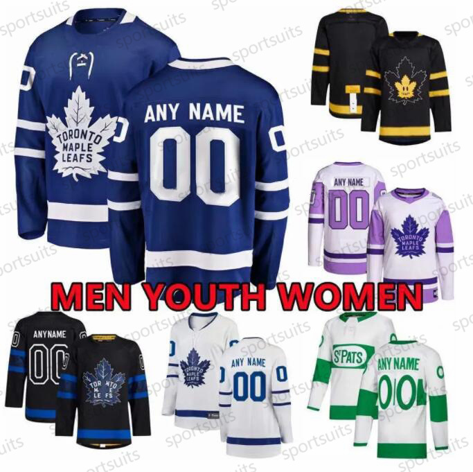 #34 Auston Matthews Reverse Retro hockey jersey #16 Mitchell Marner William Nylander Ryan Reaves Morgan Rielly Max Domi Joseph Woll Matthew Knies John Tavares jerseys