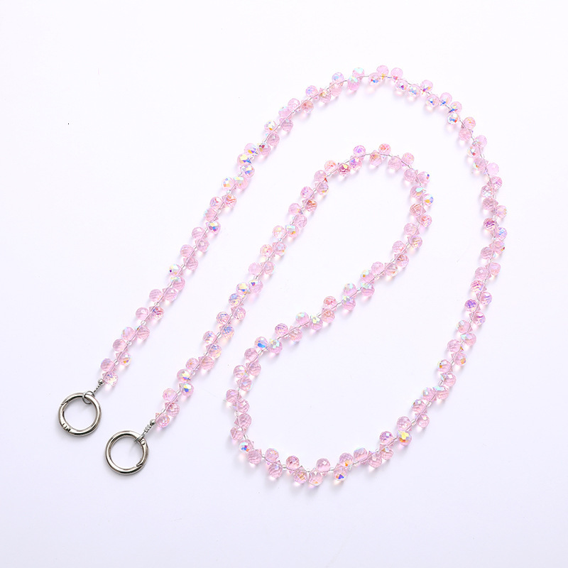Yilian's new colorful water droplet crossbody exquisite single shoulder bag chain accessories phone case hanging pendant