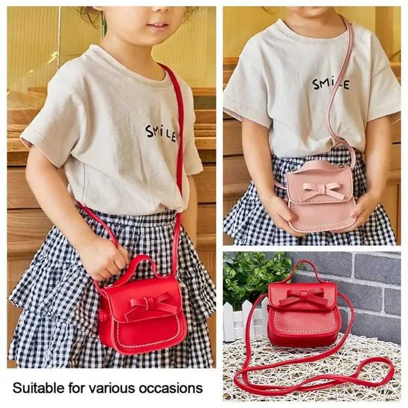 Childrens shoulder bag wallet and handbag mini cross body bag cute little girl small coin bag toddler wallet and handbag W240906