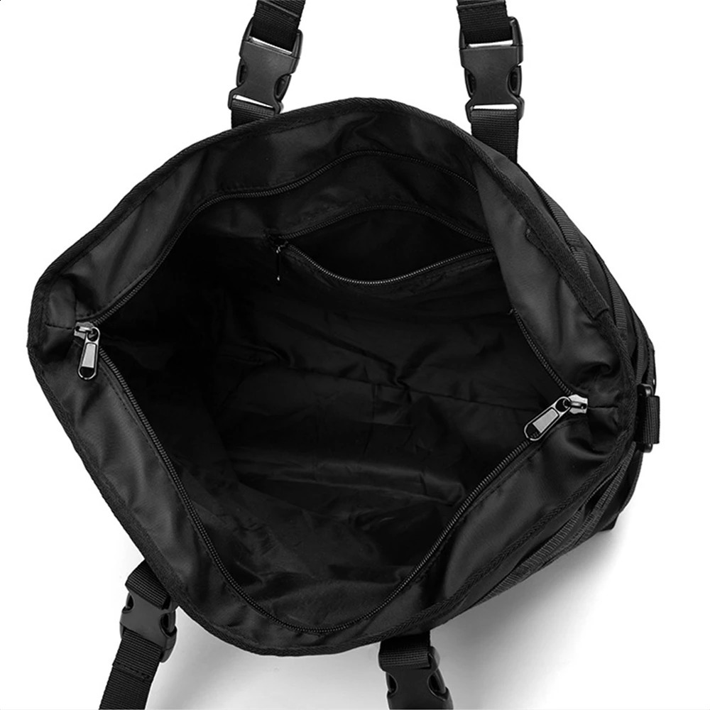 Unisex side shoulder bag large capacity mens handbag high-capacity student backpack casual handbag travel bag 240903