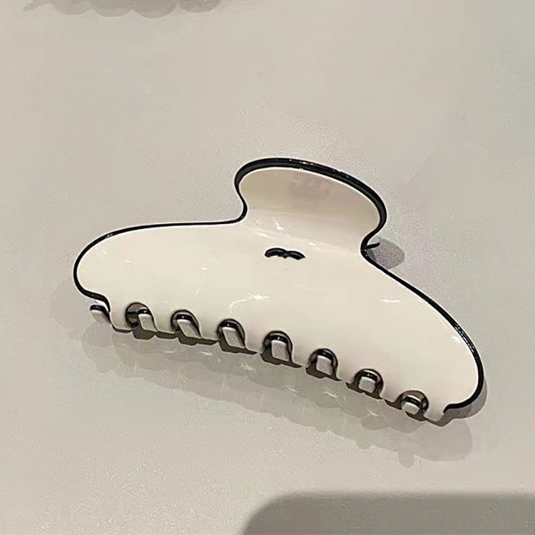 Luxury Barrettes Designer Womens Girls Letter Hair Clips Hairpin High-end Brand Classic Versatile Leisure Hairclips Fashion Black Solid Color Hairclaw Wholesale