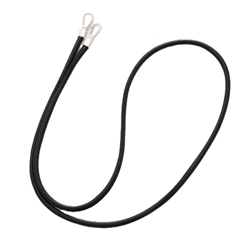 Yi Lian's new product, 6mm leather round crossbody case, accessory, anti drop phone chain, hanging rope for women