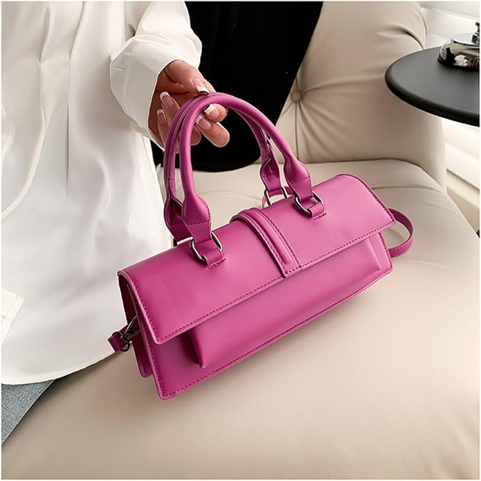 2024Women's Stylish Faux Leather Crossbody Bag - Versatile Shoulder Handbag for Daily Use