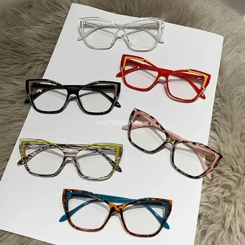 Womens Optical Glasses Frame Anti Blue Light Blocking Glasses Brand Designer Womens Fashion Glasses W240906