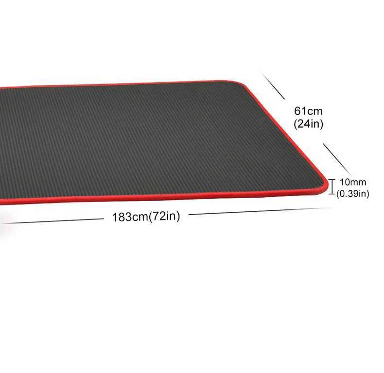 10mm yoga mat extra thick 1830 * 610mm NRB non slip pillow mat suitable for men women fitness delicious gym exercise mat Prati yoga mat W240906