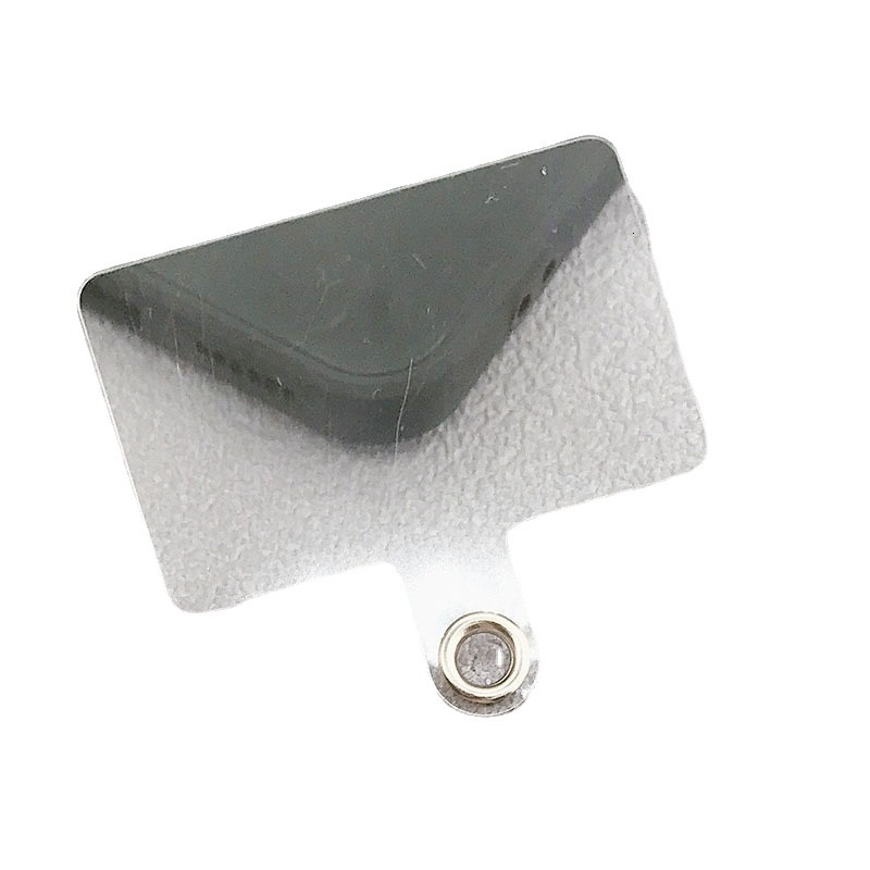 Yilian new gasket transparent patch PVC phone case universal back strap rope diagonal clip hanging piece