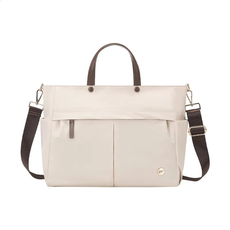 15.6-inch large capacity computer bag for women handbag one shoulder cross body business briefcase 240903