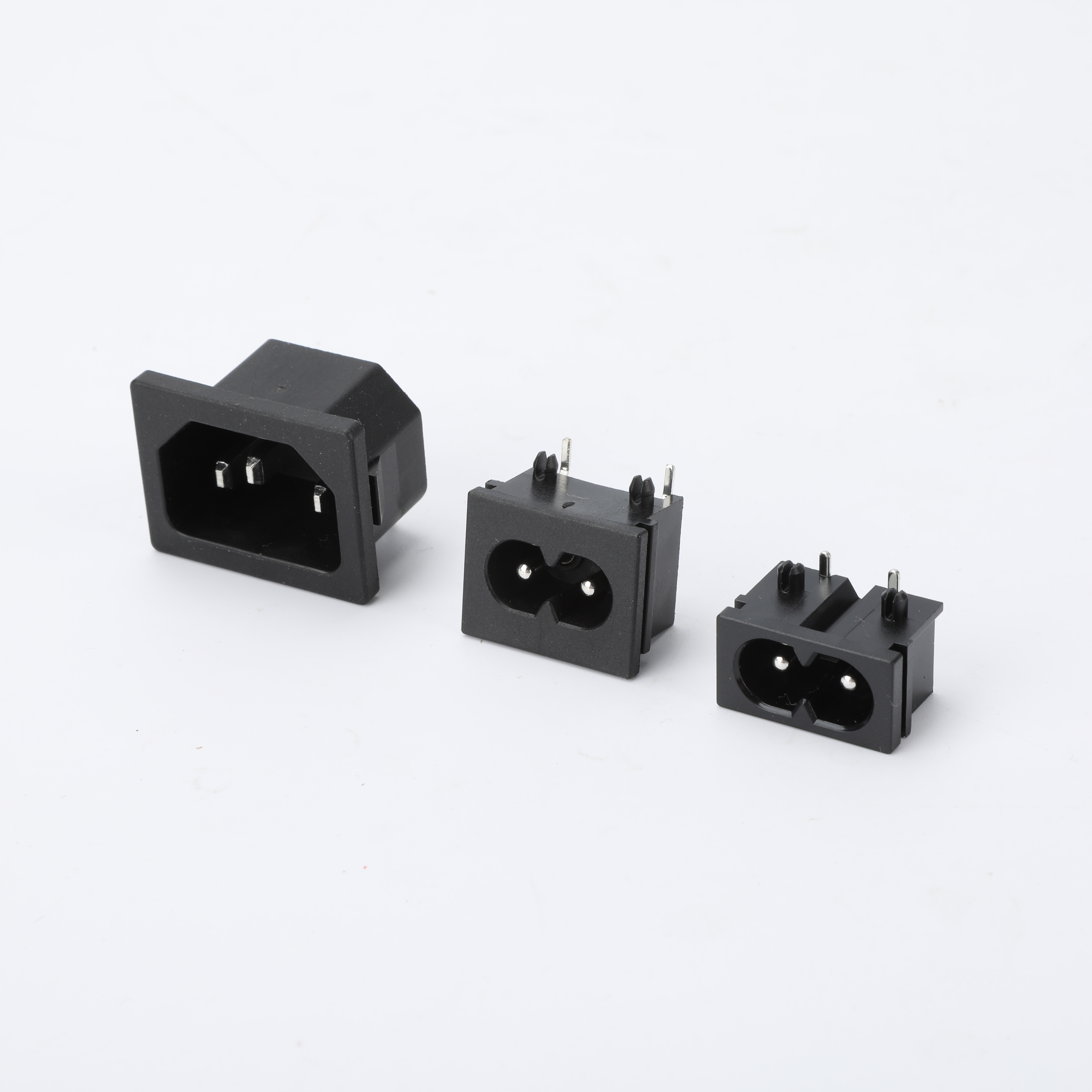 Electrical connector Industrial power Socket panel mounted inlet socket
