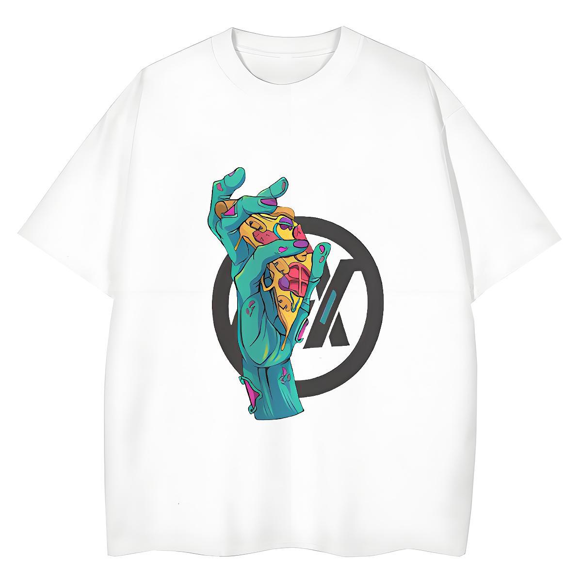 DIY T Shirts Women 230g 100% Cotton Breathable Crew Neck Daily Outfit skull Couples T Shirts Female Plus Size Custom Wear