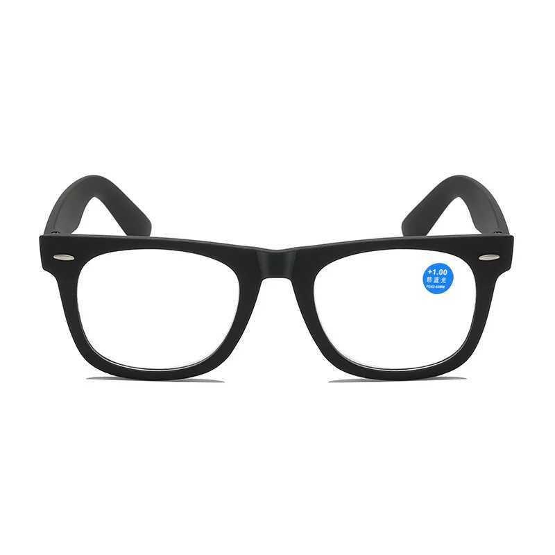 Square reading glasses anti blue light blocking computer reader suitable for womens retro reading elder eyes 0+1.0 to+4.0 W240907