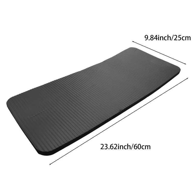 Pilates exercise pad thickness 60X25X1.5cm yoga knee pad with additional support for knee elbow W240906