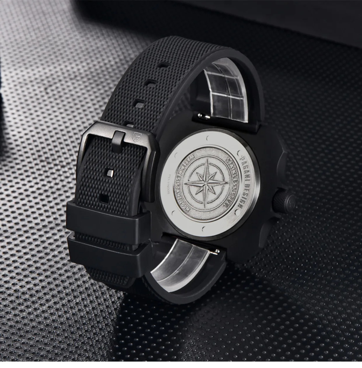 PAGANI Mens Automatic Mechanical Watches NH35 Top Sapphire Stainless Steel Waterproof Watch For Men 240906
